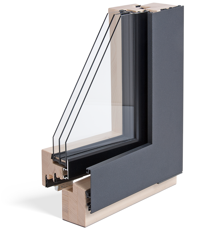 EVEN – Holz-Aluminium Fenstersystem 